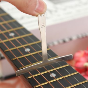 9Pcs Guitar Bass Under String Radius Gauge Setup for Luthier Stainless Steel Too