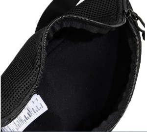 converse mesh look waist bag