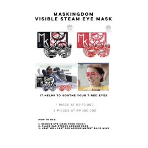 Maskingdom Visible Steam Eye Mask