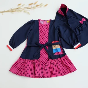 GAMIS ANAK POLKADOT