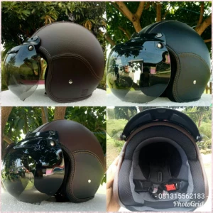helm retro classic helm bogo vespa
