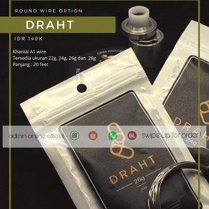 Jual Round Wire Draht Kanthal A1 Kota Bandung Movi Bandung Tokopedia