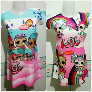 DRESS ANAK LOL SCUBA