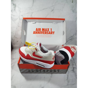Jual Nike Air Max 1 OG Anniversary University Red Kota Bandung lumineuse | Tokopedia Jual Nike Air Max 1 OG Anniversary University Red Kota Bandung lumineuse | Tokopedia