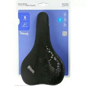 273 MM x 160 MM Selle Royal saddle Freeway Fit Mens Classic Black moderate 490 g by Selle Royal