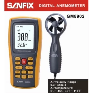 Anemometer Digital Sanfix GM8902 GM 8902