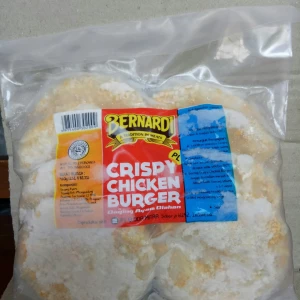 Daging Burger Crispy Ayam Bernardi