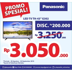 LED TV Panasonic 43 inch TH43G302