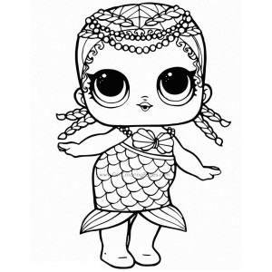 Mewarnai Gambar Dokter Muslimah - colouring mermaid