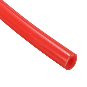 Delaman Car Auto Hose Pipe Silicon Tubing Universal Red 4mm 5 Meters Silicone Vacuum Tube