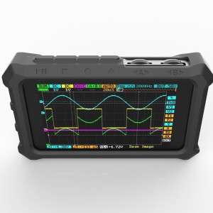 Yellow Silicone Case for DS213 Mini Pocket Size Digital Portable Storage Oscilloscope with 1Pcs Ring Bracket Oscilloscope Silicone Case