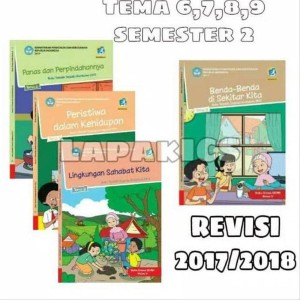 Jual Paket Buku Kelas 5 Tema 6 7 8 9 Semester 2 Revisi 2017 2018 Jakarta Pusat Yanna Store96 Tokopedia