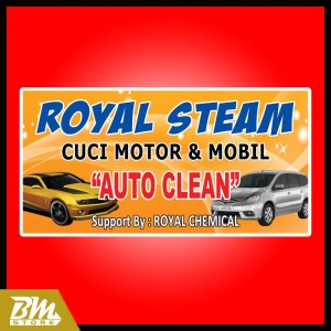 Jual Spanduk Banner Usaha Cuci Steam Mobil Motor Murah Ukuran 2 X 1 Meter Kab Karawang Bm Store Id Tokopedia