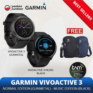 garmin vivoactive 3 music screen resolution