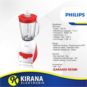 Jual Blender Kaca Philips 2 L Hr2116 60 Belender Beling Murah As132 Kota Tangerang Gerai Kirana Tokopedia