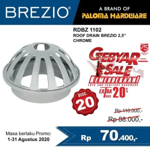 Jual Brezio Roof Drain 2 5 Rdbz 1102 Saringan Talang Air Saringan Dak Jakarta Timur Gerai Kunci Semarang Tokopedia