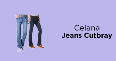 Jual Celana  Jeans  Cutbray Beli Harga Terbaik Tokopedia