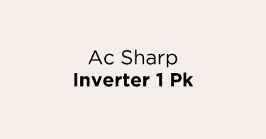 Jual Ac Sharp Inverter 1 Pk - Beli Harga Terbaik | Tokopedia