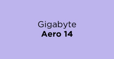 Jual Gigabyte Aero 14 dengan Harga Terbaik dan Terlengkap