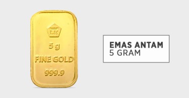 Jual Emas Antam 5 Gram | Tokopedia