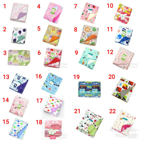 Foto Produk Selimut Carter Double Fleece / Selimut Bayi dari moms & baby collections