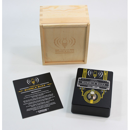 Foto Produk Third Man - Bumble Buzz Pedal - Black Bumble Buzz Guitar Pedal dari toy house