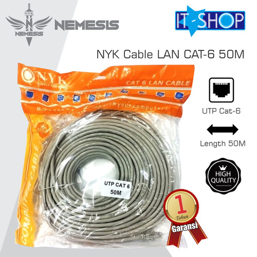 Foto Produk NYK Cable LAN CAT-6 50M dari IT-SHOP-ONLINE