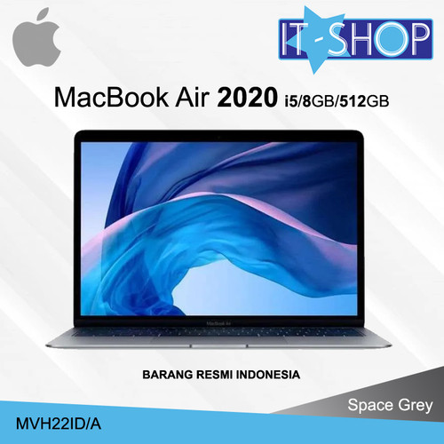 Foto Produk MacBook Air 2020 i5 - Space Gray MVH22ID/A dari IT-SHOP-ONLINE
