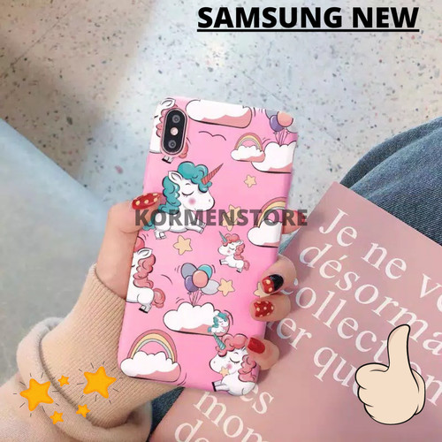Foto Produk Softcase SAMSUNG A01 A11 A21 A51 J2 J5 J7 PRIME Motif UNICORN PINK - SAMSUNG A01, NO 1 dari febrikormencellular