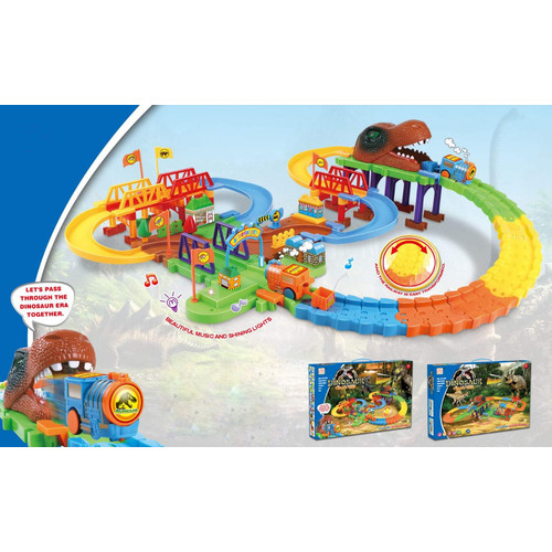 Foto Produk DINOSAURUS TRAIN SET MURAH MAINAN KERETA DINOSAURUS MURAH MAINAN KERET dari Mainananak2_os