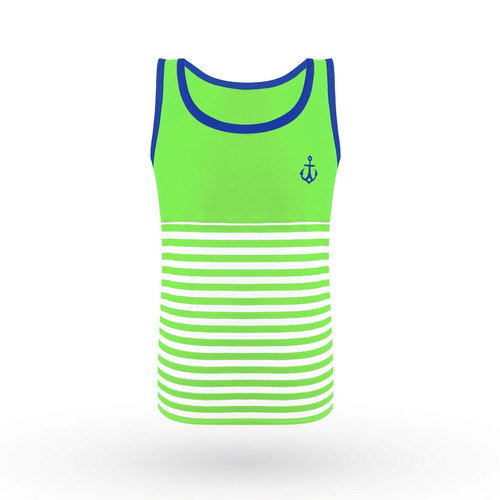 Foto Produk Flyman Tank Top Striped FMA 3147 - M, Orange dari Flyman Nathalie Store
