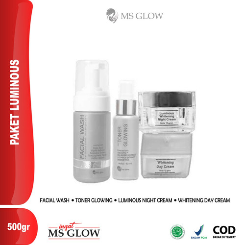 Foto Produk MS GLOW PAKET LUMINOUS dari ingatmsglow
