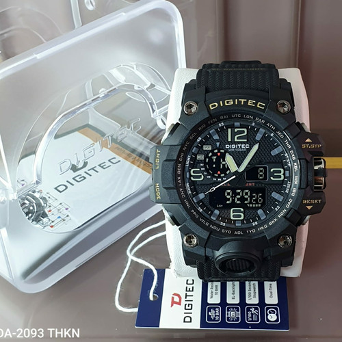 Foto Produk Digitec DG-2093 Black white Original dari Emgus Watch