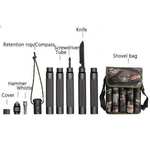 Foto Produk TONGKAT STICK JOINABLE OUTDOOR CAMPING SURVIVAL SELF DEFENSE TACTICAL dari DO OFFICIAL STORE