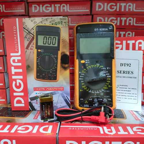 Foto Produk multi tester digital DT9205A , TERTESTER DIGITAL PROMO DT9205A dari STARVIS CCTV