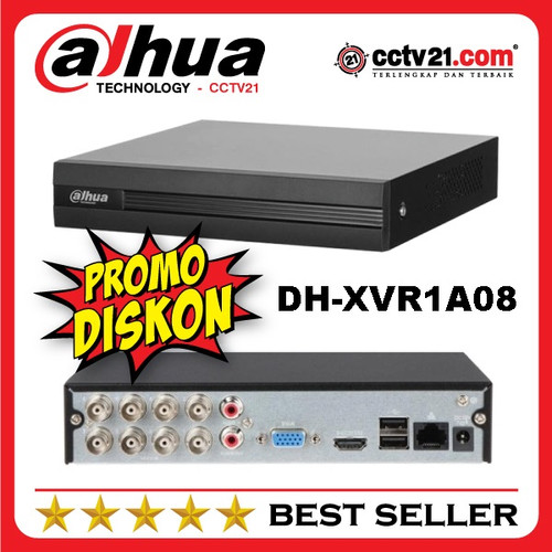 Jual Harga Distributor DVR Dahua 8Ch DHXVR1A08 Pentabrid Full HD 2MP