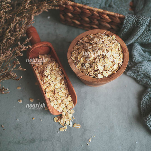 Foto Produk Natural Rolled Oat 1kg dari Nourish Indonesia