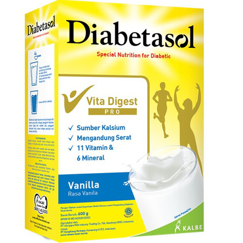 Foto Produk OBRAL DIABETASOL 600GR - Vanila dari Kayyasah Shop