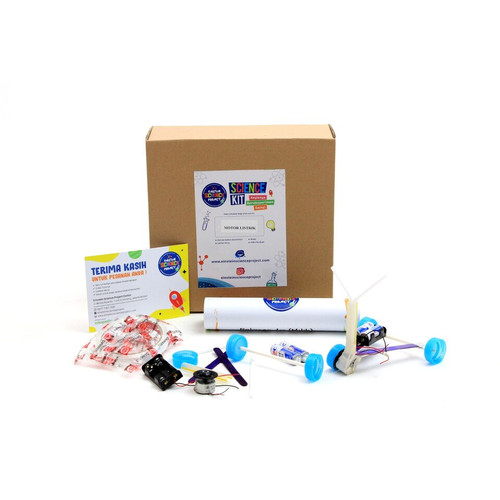 Foto Produk Mainan Edukasi / Alat Eksperimen / Percobaan Sains Motor Listrik dari Einstein Science Project