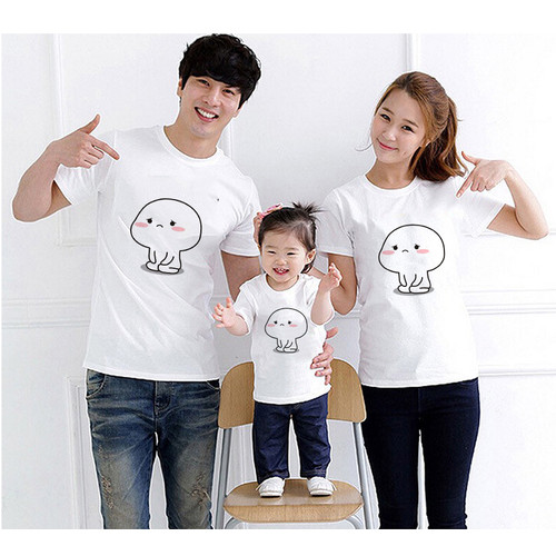 Foto Produk Kaos Baju Tshirt Couple Family Pentol dari lysinshop
