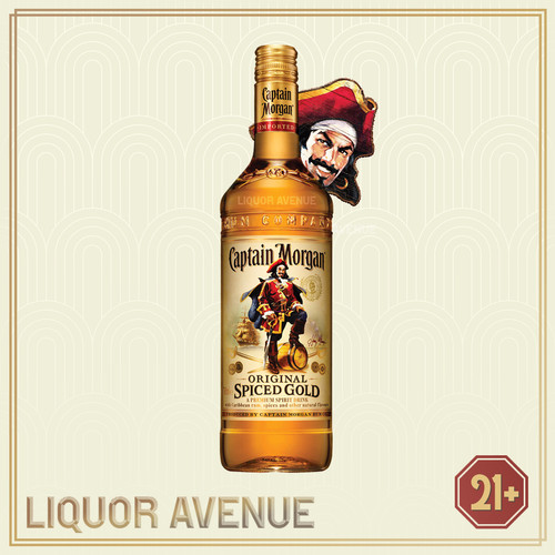 Foto Produk Captain Morgan Spiced Rum Gold 750 ML - 750ml dari Liquor_Avenue