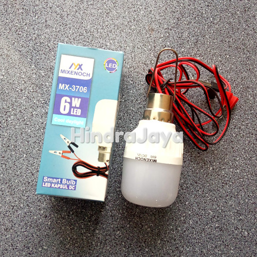 Foto Produk Lampu DC 12V 6W / Lampu Accu 6 Watt Kabel 1.5M dari Hindrajaya