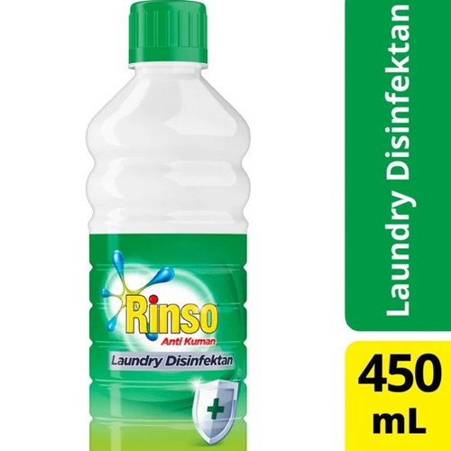 Foto Produk Rinso Anti Kuman Laundry Liquid Detergent Disinfektan 450ml dari irnaz cell