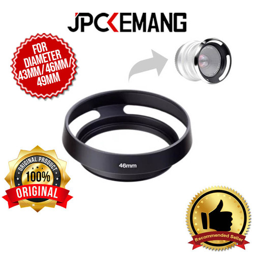 Foto Produk 7Artisans 7artisan Lens Hood Lenshood Metal Vented Hood ORIGINAL - 46mm dari JPCKemang