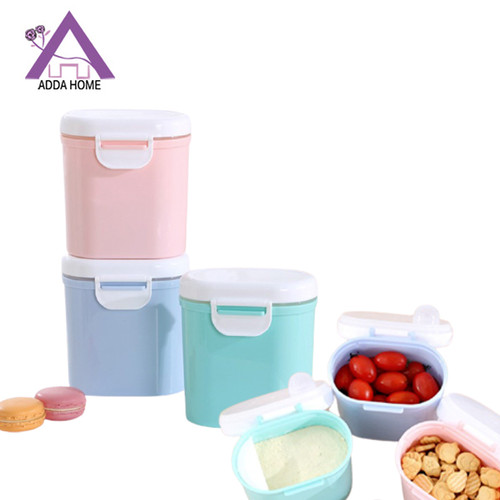 Foto Produk Kotak Tempat Penyimpanan Susu Bubuk Makanan Super Praktis 800ml - Biru dari vintagestory