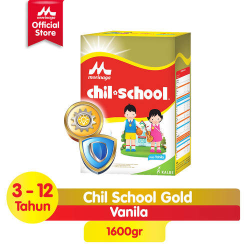 Foto Produk Chil School Gold Vanila 4x400gr dari Morinaga Official Shop