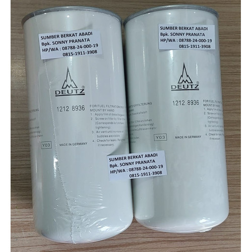 Foto Produk DEUTZ 1212-8936 1212 8936 12128936 OIL FILTER dari Sumber Berkat Abadii