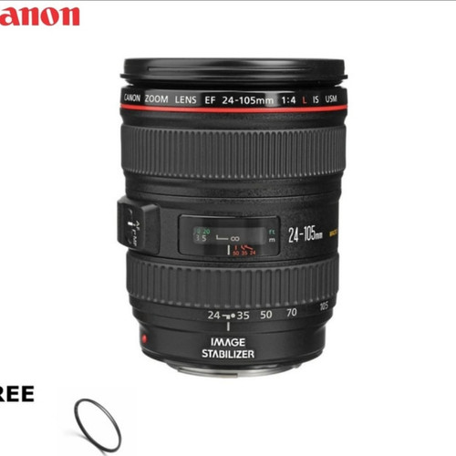 Foto Produk LENSA CANON 24-105 F/4L IS USM WHITE BOX dari X ONE CAM