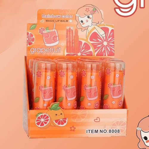 Foto Produk LIPBALM RAINBOW COLOR GRAPE FRUIT MAGIC dari startled.id