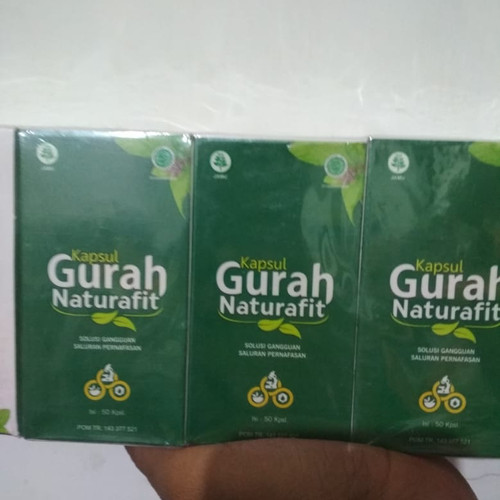 Foto Produk gurah naturafit 50 kapsul dari Herbal Lidya